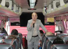 한국자유총연맹 창립 제70주년 기념식 행사 버스 환송식 6