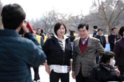 월드컵천 경관폭포 준공식 30