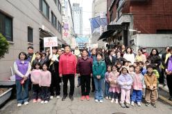 제81회 식목일 기념 릴레이 정원만들기 행사-도화꽃길3 2