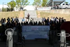 마포365구민센터~한강공원 잔디로 준공식 1