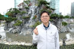 공덕오거리 교통섬 폭포 조성 준공식 15