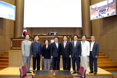 부산시 연제구의회 의원방문단 접견 6