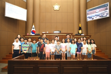 어린이 모의의회(상지초등학교) 2